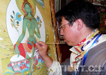 首屆西藏唐卡藝術(shù)博覽會(huì)在拉薩隆重開幕 首屆西藏唐卡藝術(shù)博覽會(huì)在拉薩隆重開幕