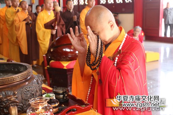 唐山大藥王寺舉行藥師懺灑凈儀式 唐山大藥王寺舉行藥師懺灑凈儀式