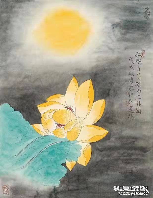 實力派畫家林清泉荷花作品欣賞 實力派畫家林清泉荷花作品欣賞