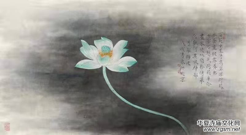 實力派畫家林清泉荷花作品欣賞 實力派畫家林清泉荷花作品欣賞