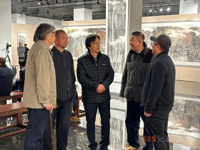 太行精神鑄丹青 筆墨抒懷頌時代“太行太行”何海闊山水畫作品晉京展在京啟幕 太行精神鑄丹青 筆墨抒懷頌時代“太行太行”何海闊山水畫作品晉京展在京啟幕